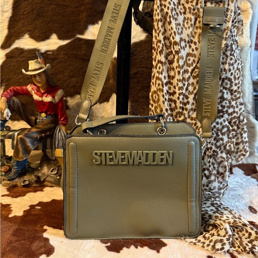 Steve Madden Olive Men's Messenger Bag